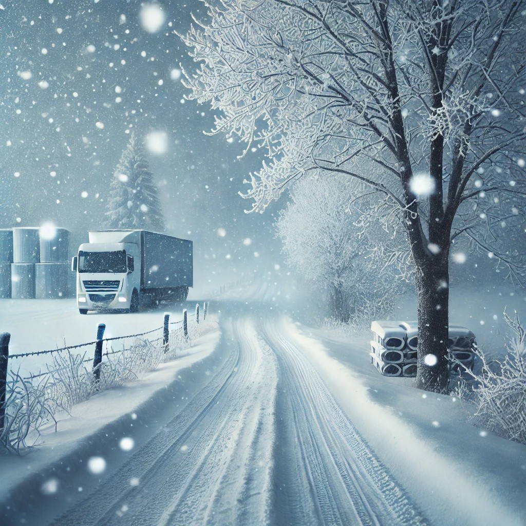 Uwaga: Wstrzymanie wysyłek z powodu niskich temperatur i opadów śniegu